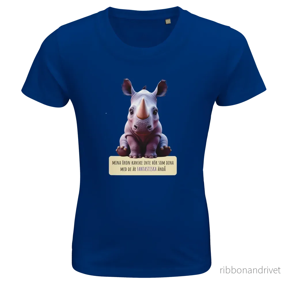 ECO Friendly T-shirt - Mina öron kanske inte hör som dina men de är fantastiska ändå - Bild 3