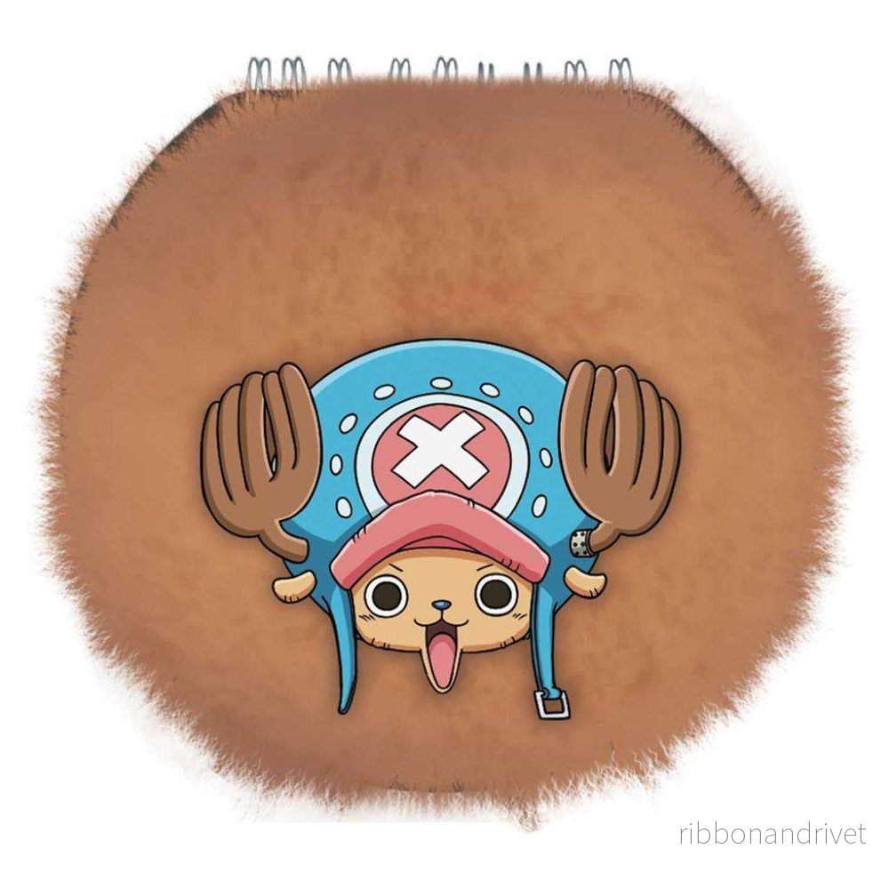 One Piece – Rund plyschanteckningsbok – Chopper One Piece – Rund plyschanteckningsbok – Chopper