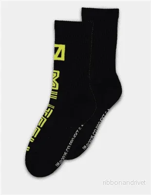 Cyberpunk 2077 – Corpo-strumpor, 3-pack, storlek 43–46 - Bild 2