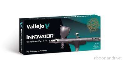 Vallejo - Airbrush - Innovatör från Vallejo, Gravitetssystem, Två i Ett - Bild 2