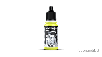 Vallejo - Model Color / Matt - 090 Gulgrön 18 ml - Bild 2