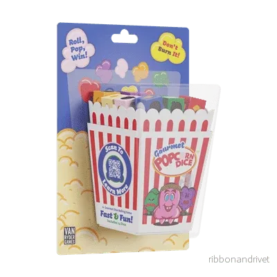 Gourmet Popcorn Dice - Roligt Tärningsspel med Popcorn - Bild 2