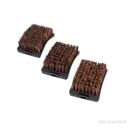 Borsthuvuden 3-pack med palmyra borst Borsthuvuden 3-pack med palmyra borst