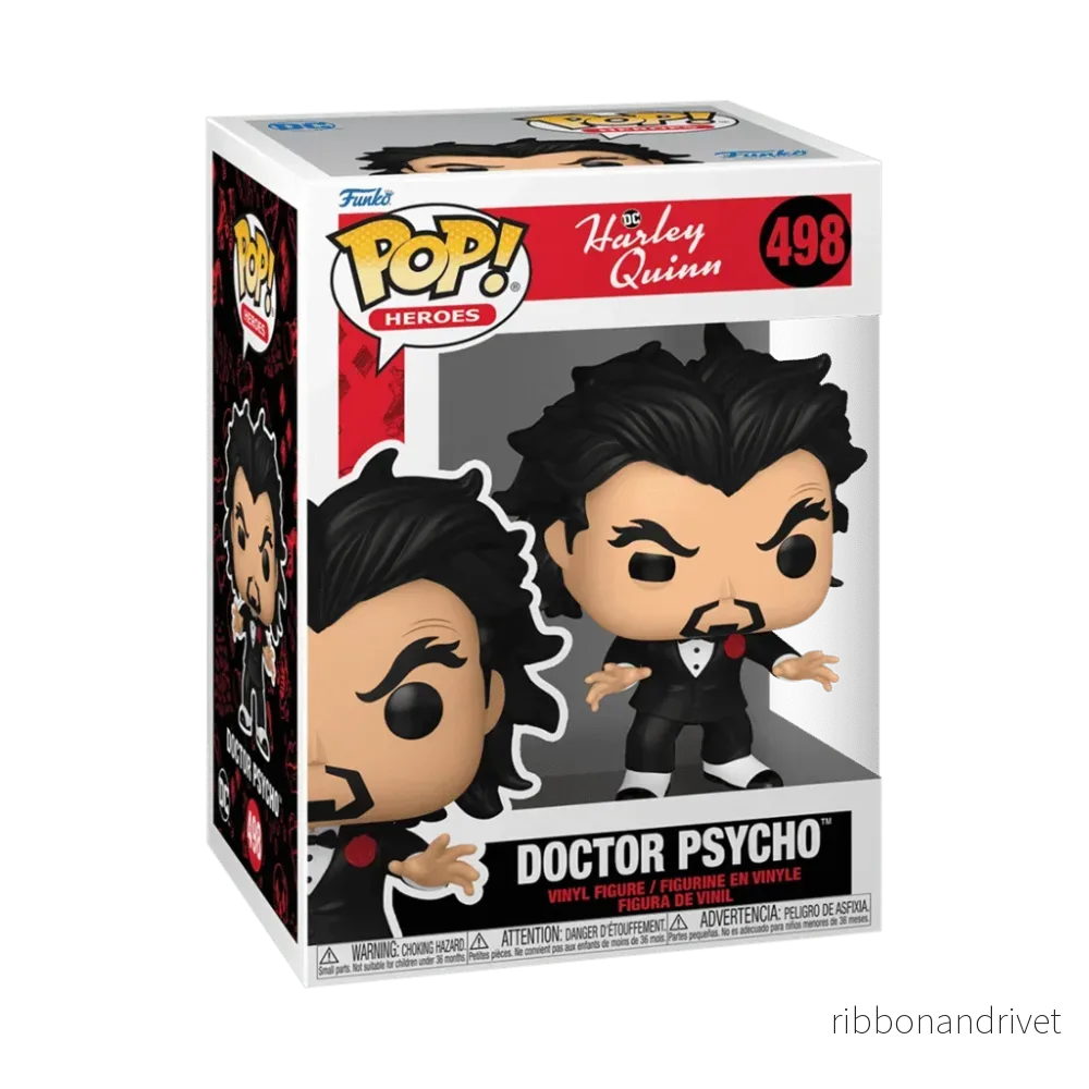 Funko POP Heroes: Harley Quinn Animated Series – Doctor Psycho Funko POP Heroes: Harley Quinn Animated Series – Doctor Psycho