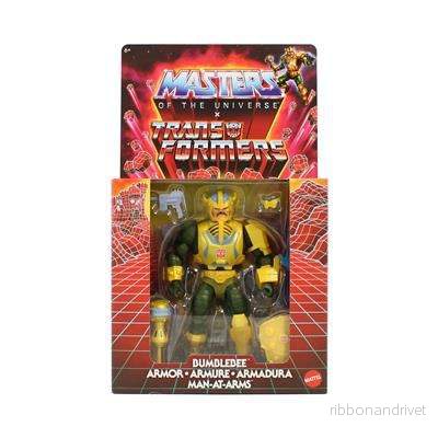 Masters Of The Universe x Transformers – Bumblebee Man At Arms Masters Of The Universe x Transformers – Bumblebee Man At Arms