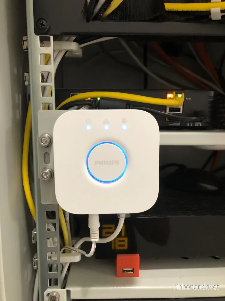 Philips Hue Bridge Rack-monteringsfäste