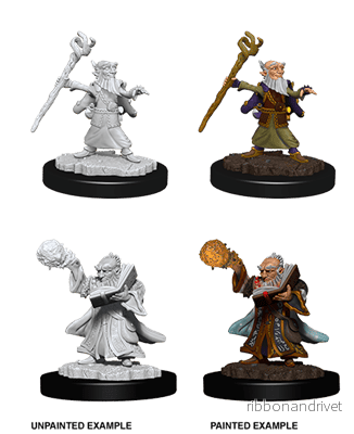 D&D Nolzur's Marvelous Miniatures: Manlig Gnom Wizard