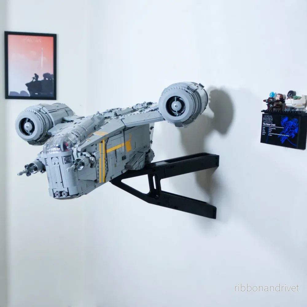 Väggfäste för LEGO Star Wars UCS Razor Crest - Bild 3