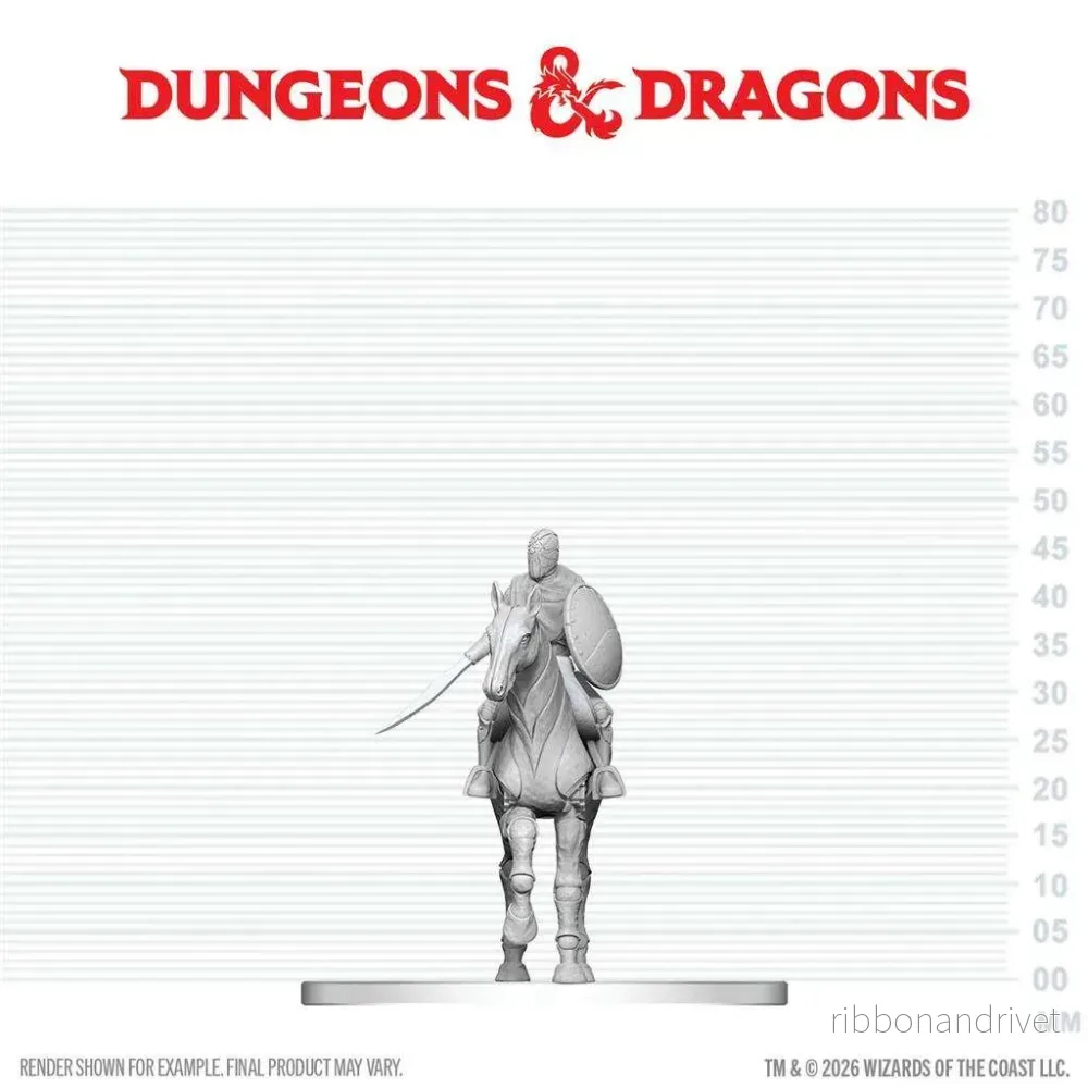 D&D Nolzur’s Marvelous Miniatures: Nimblewright Steed with Rider – EN D&D Nolzur’s Marvelous Miniatures: Nimblewright Steed with Rider – EN