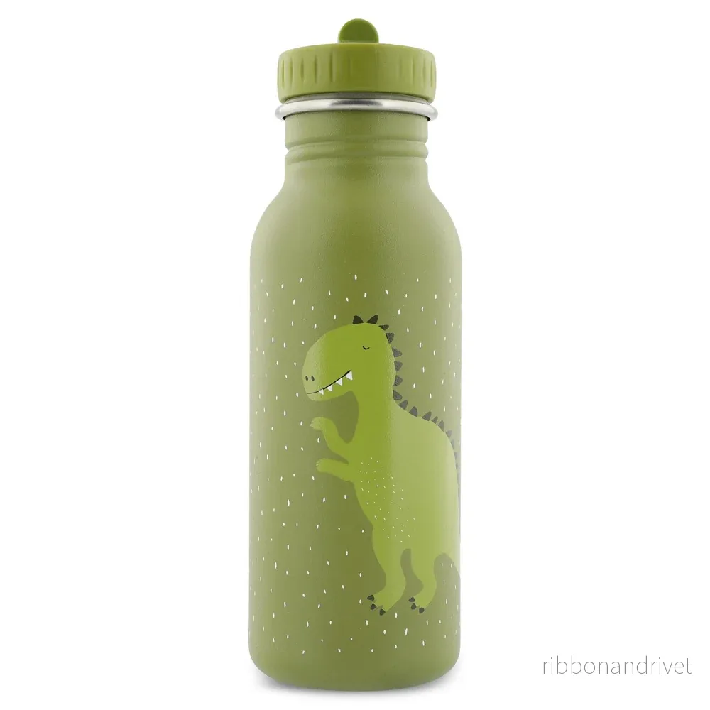 Vattenflaska i rostfritt stål 500 ml – Mr Dino Vattenflaska i rostfritt stål 500 ml – Mr Dino