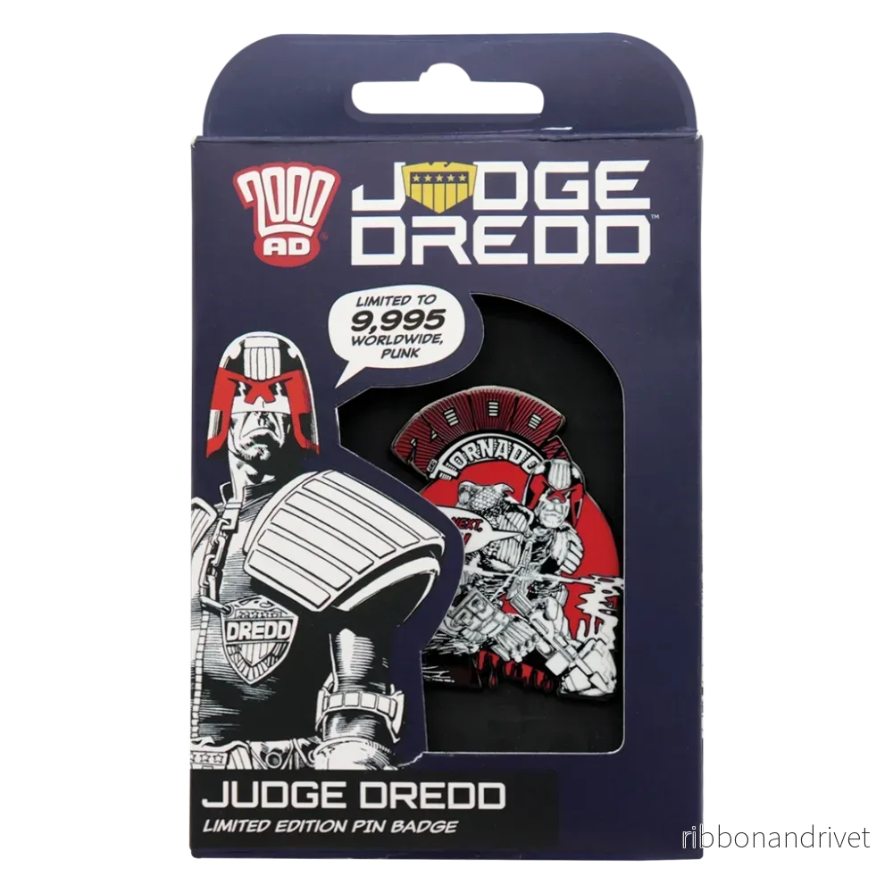 2000 AD Judge Dredd Du Är Nästa Punk Nålbadges 2000 AD Judge Dredd Du Är Nästa Punk Nålbadges