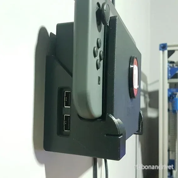 Nintendo Switch Dock V2 väggfäste - Bild 2