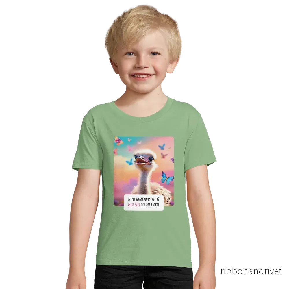 ECO Friendly T-shirt - Mina öron fungerar på mitt sätt och det räcker