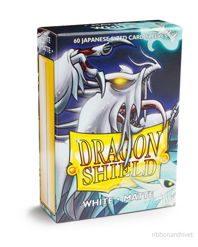 Dragon Shield Small Sleeves – Japansk Matt Vit (60 Sleeves) Dragon Shield Small Sleeves – Japansk Matt Vit (60 Sleeves)