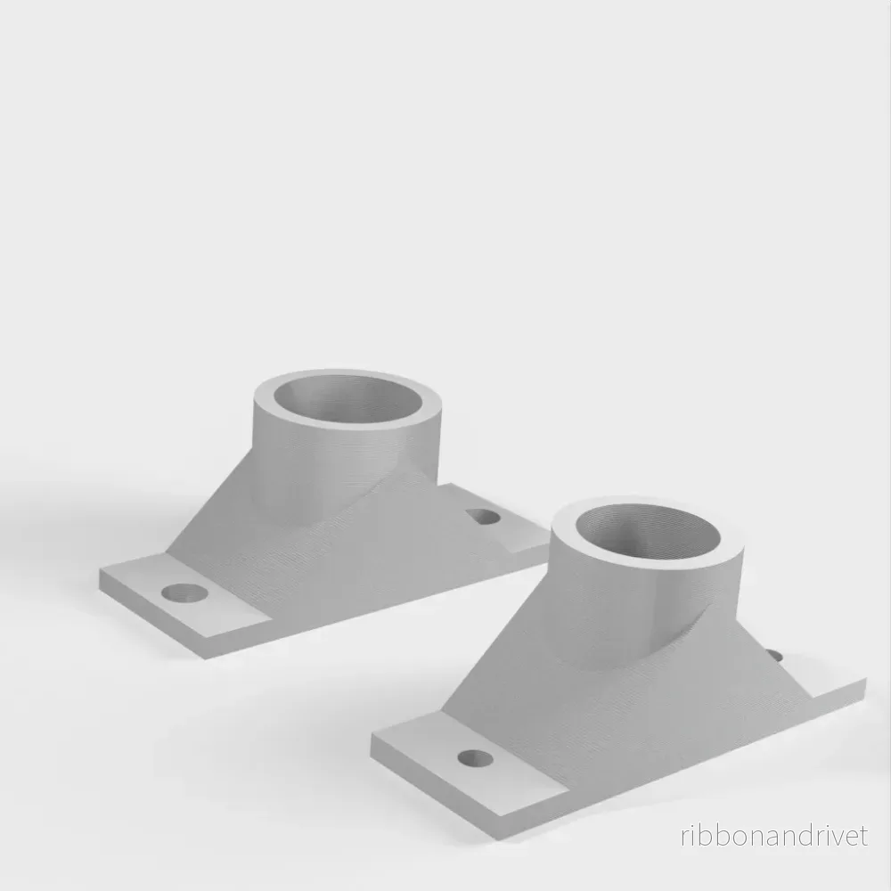 Ikea RÄCKA Gardinstång Hållare Set - Bild 3