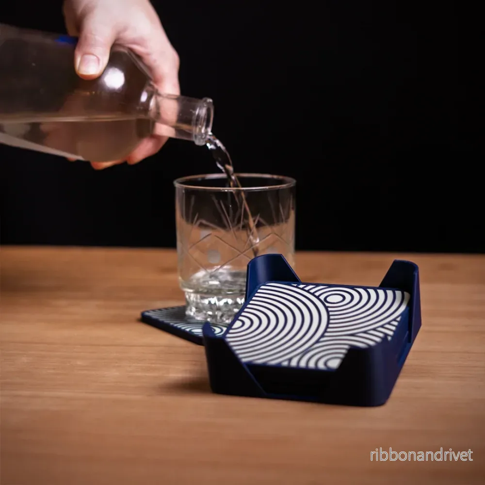 Concentric Square Coasters - Bild 2