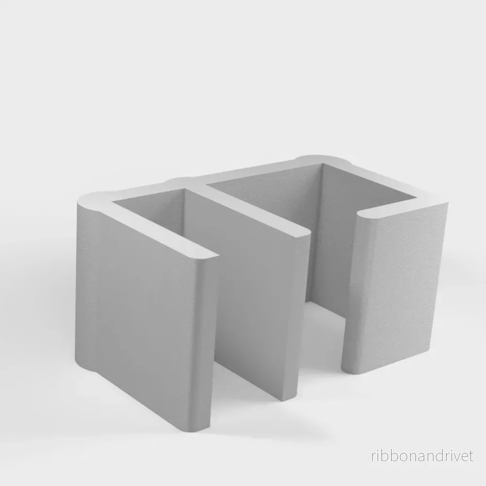 Kabelhantering för IKEA BEKANT skrivbord - Bild 3