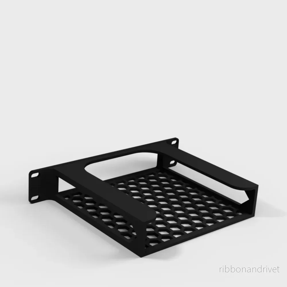 10-tums Rackfäste för Lenovo ThinkCentre Tiny - Bild 2