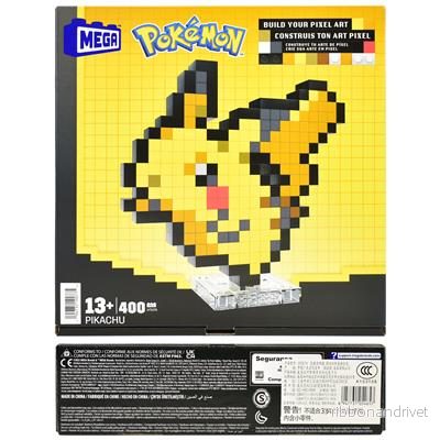 Mega Pokémon Pixel Art Pikachu - Bild 2