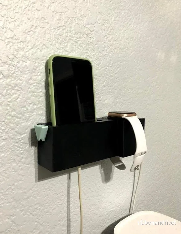 Praktisk laddningsdocka för iPhone och Apple Watch Praktisk laddningsdocka för iPhone och Apple Watch