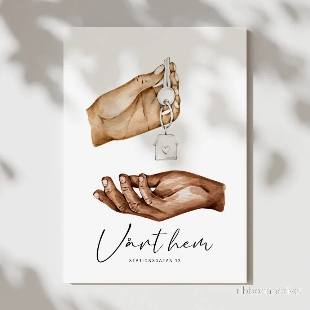 Vårt hem | Personlig poster Vårt hem | Personlig poster