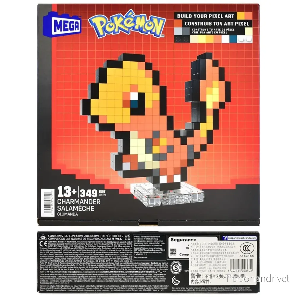 Mega Pokémon Charmander [Importmärke på produkt]