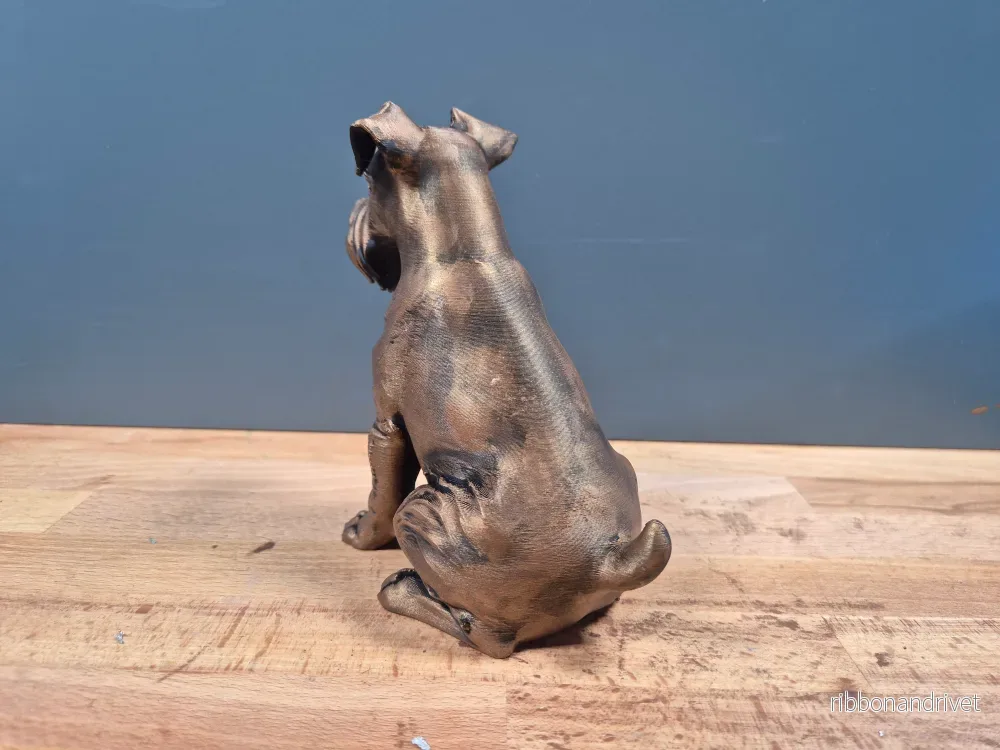 Dvärgschnauzer – Hundfigur - Bild 3