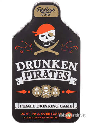 Berusade Pirater Drickspel CDU av 6