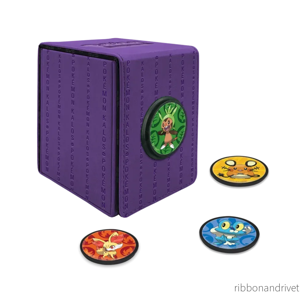 UP – Kalos Alcove Click Deck Box för Pokémon UP – Kalos Alcove Click Deck Box för Pokémon