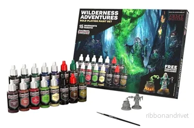 The Army Painter – GameMaster: Wilderness Adventures Rollspel Målarsats The Army Painter – GameMaster: Wilderness Adventures Rollspel Målarsats