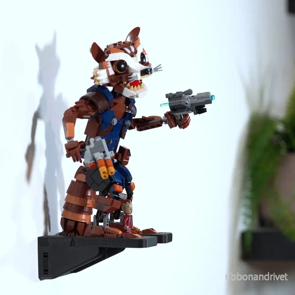 Väggfäste för Rocket och Baby Groot 76282 - Bild 2