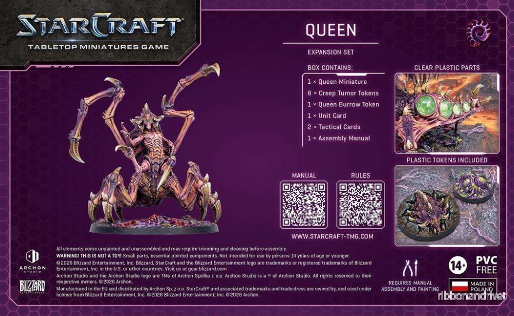 StarCraft® The Miniatures Game – Queen – Zerg – expansionsset (EN) - Bild 2