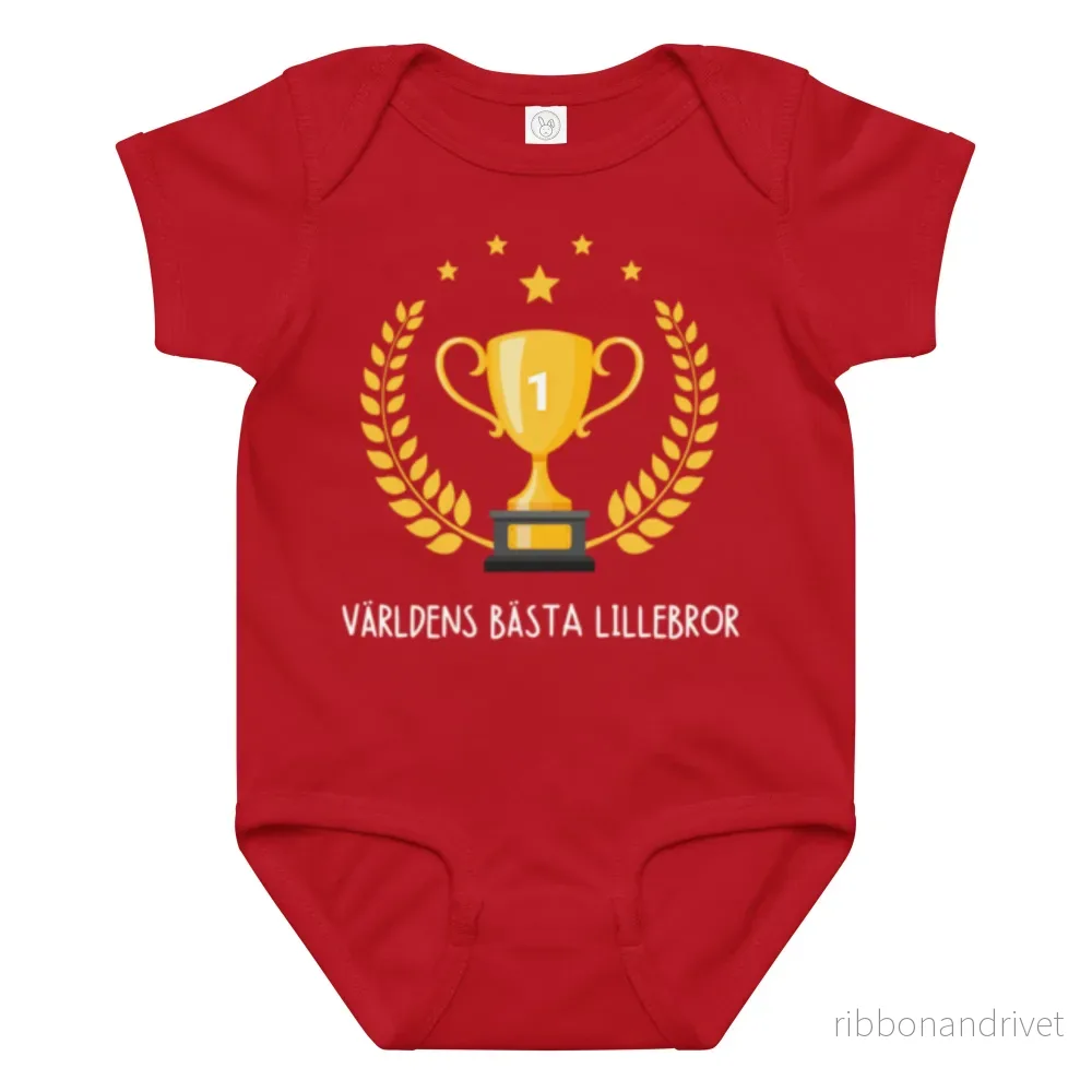 Världens Bästa Lillebror Body - Trophy - Bild 3