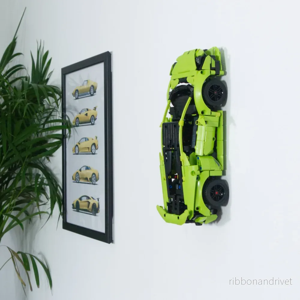 Väggfäste för Technic Lamborghini Huracan 42161