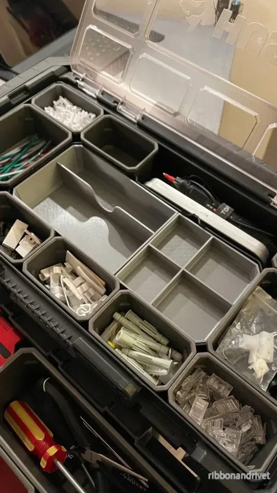 Anpassad stapelbar bricka för Husky 22-tums organisatör - Bild 3