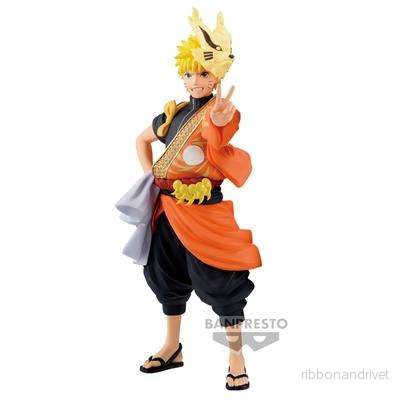 Naruto Shippuden Uzumaki Naruto Figur 20-årsjubileum Kostym - Bild 2