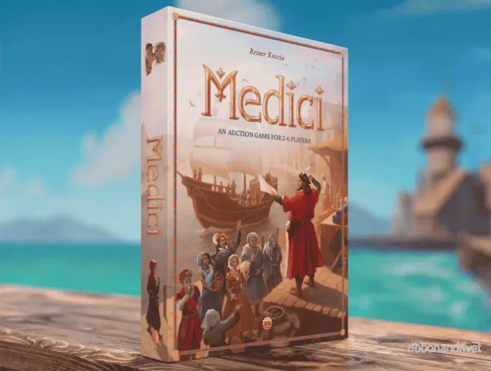 Medici – Auktionsbrädspel för 2-6 spelare Medici – Auktionsbrädspel för 2-6 spelare