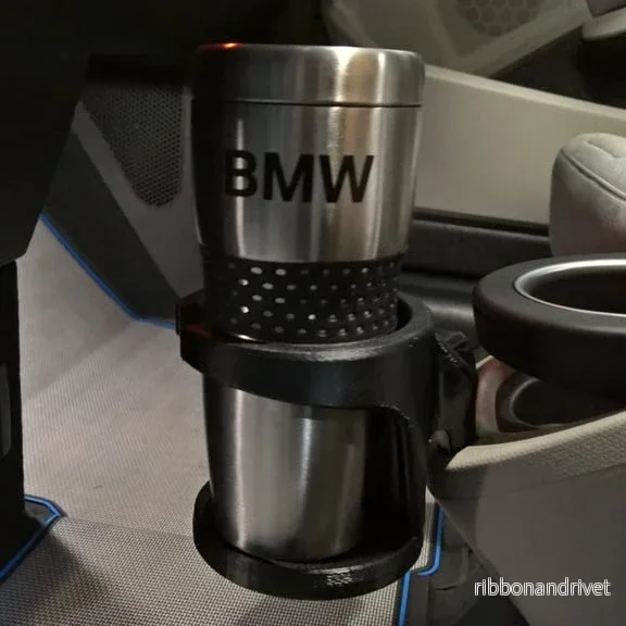 Mugghållare för BMW-fordon - 2 delar