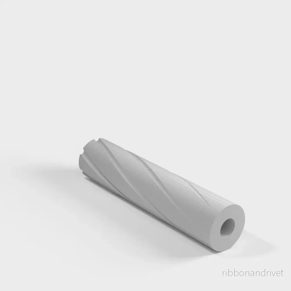 Rillet mock ljuddämpare för airsoft 14mm - Bild 3
