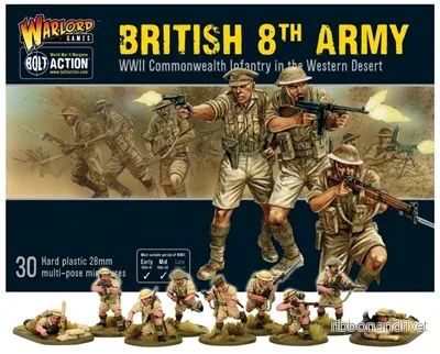 Bolt Action – 8th Army Infanteri Bolt Action – 8th Army Infanteri
