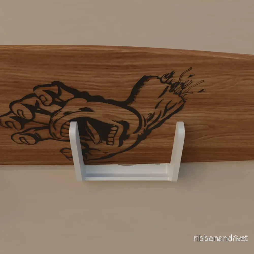 Väggfäste för Longboard Skateboard Väggfäste för Longboard Skateboard