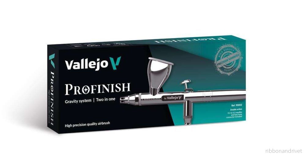 Vallejo – Airbrush – Profinish av Vallejo, Gravitetssystem, Två-i-ett Vallejo – Airbrush – Profinish av Vallejo, Gravitetssystem, Två-i-ett