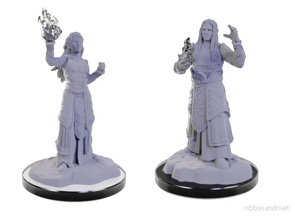 D&D Nolzur's Marvelous Miniatures: Elf Wizards