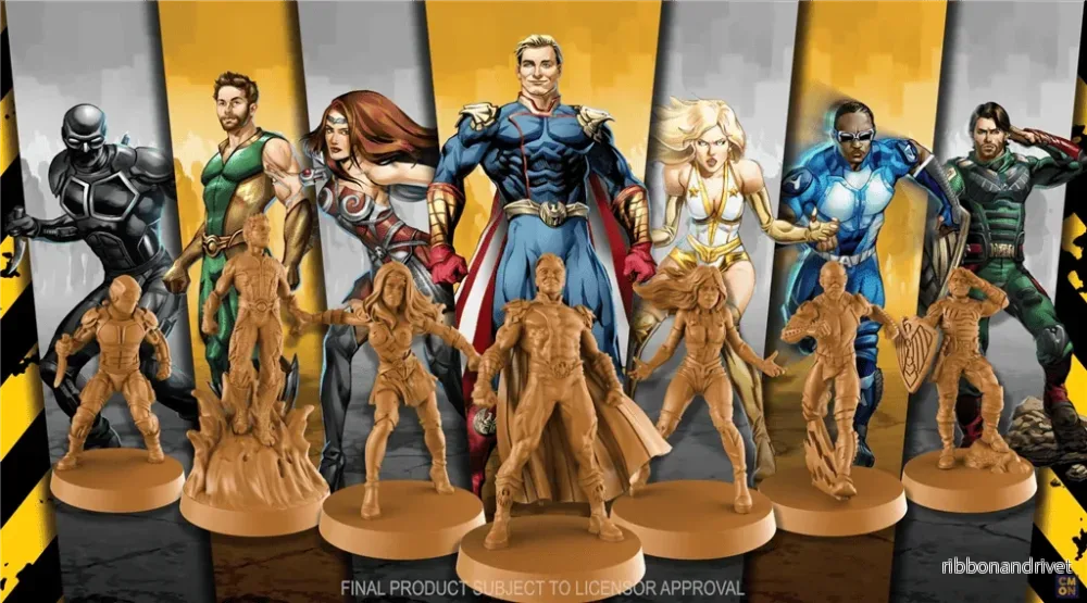 Zombicide: 2nd Edition – The Boys Pack #1: The Seven Zombicide: 2nd Edition – The Boys Pack #1: The Seven