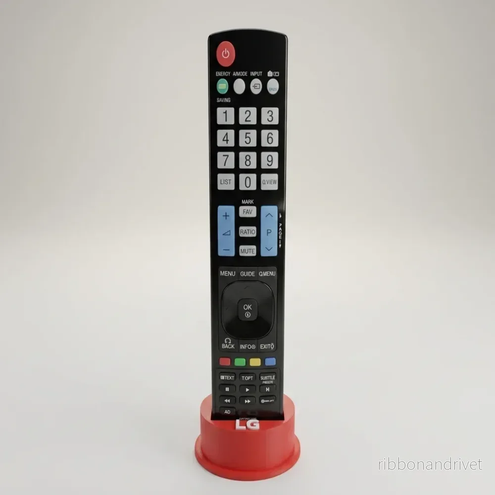 Hållare för TV-fjärrkontroll