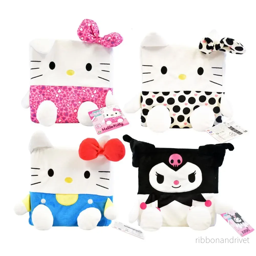 Hello Kitty Cubeez 20cm Blandet CDU 4 Hello Kitty Cubeez 20cm Blandet CDU 4