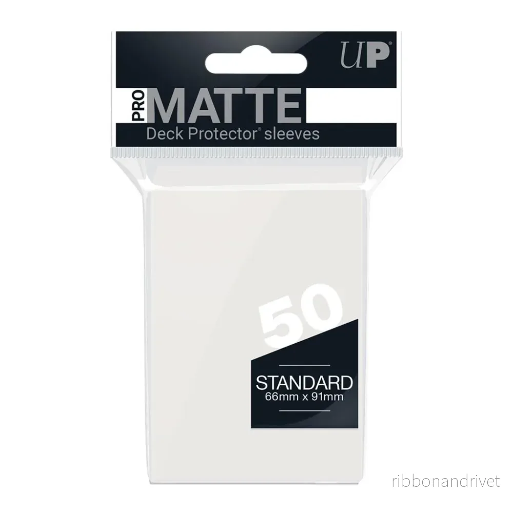 UP - Standard Sleeves - Icke-Bländande Klara Pro Matte (50 Ärmar)