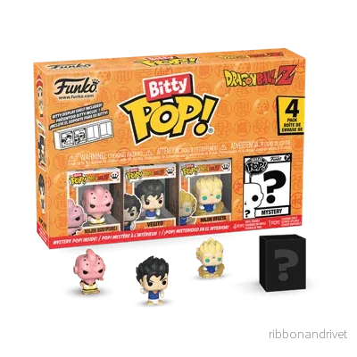 Funko Bitty POP DBZ – Kid Buu 4PK (3+1 Mystery Chase)