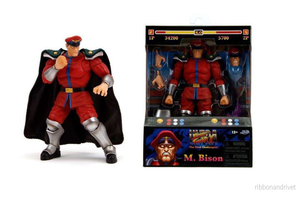 Street Fighter II – Action Figure – M. Bison Street Fighter II – Action Figure – M. Bison