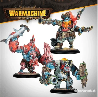 Warmachine: Southern Kriels Brineblood Marauders Battlegroup Box Warmachine: Southern Kriels Brineblood Marauders Battlegroup Box